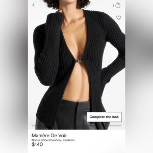 maniere de voir cardigan
